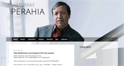 Desktop Screenshot of murrayperahia.com