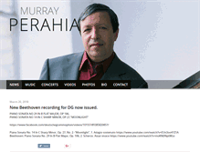 Tablet Screenshot of murrayperahia.com